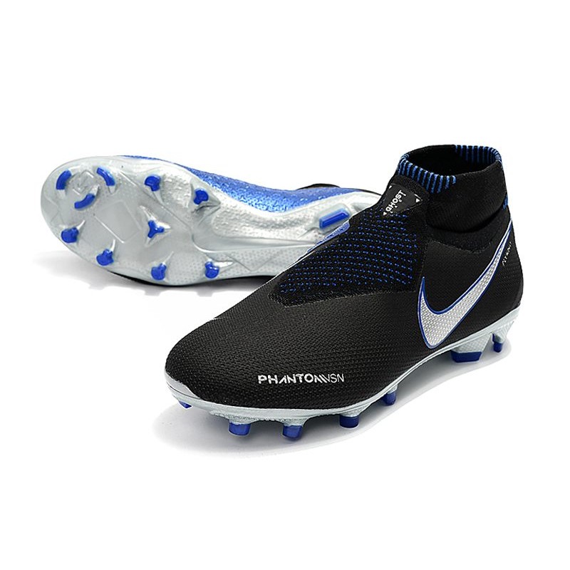 Nike Phantom Vision Elite DF FG Černá Modrý